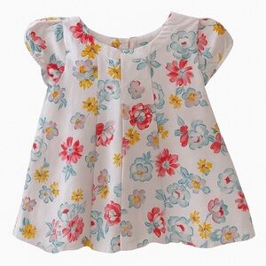 Cherokee Pleated Floral Print Sundress